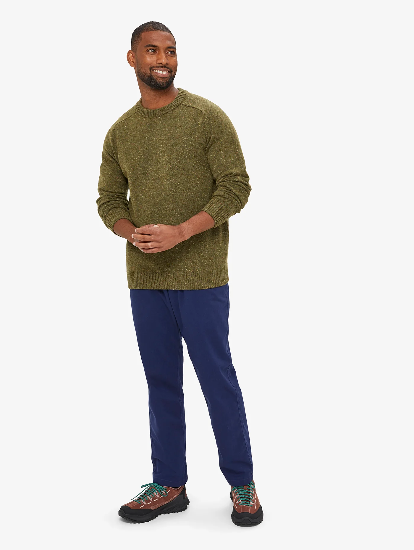 Men's Cadell Knitted Crew Neck Sweater - Image 4