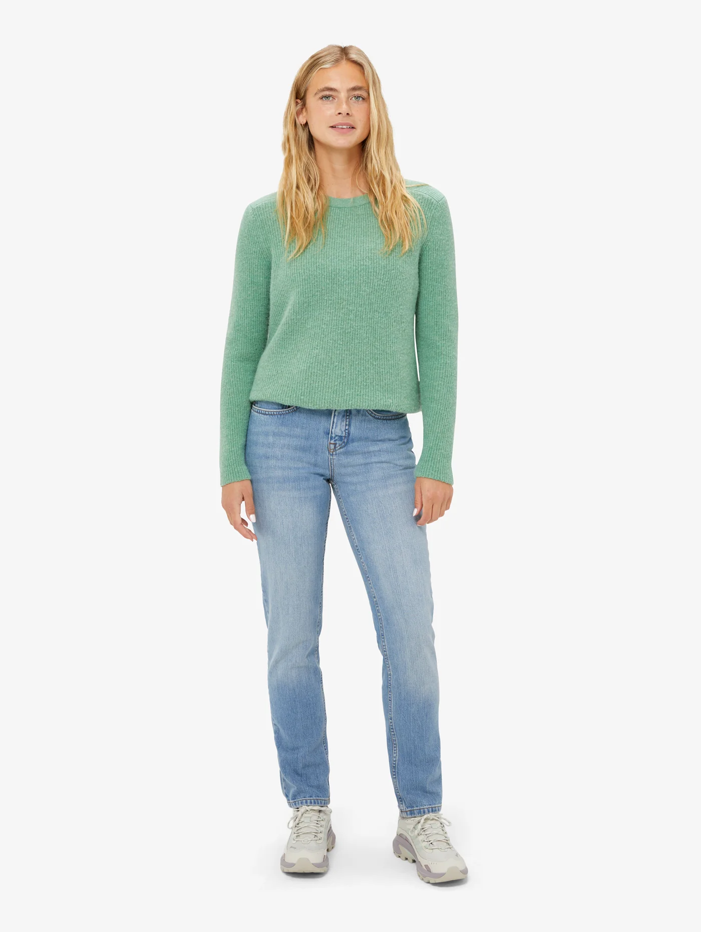 Women's Elsa Knitted Crew Neck Sweater - Image 4