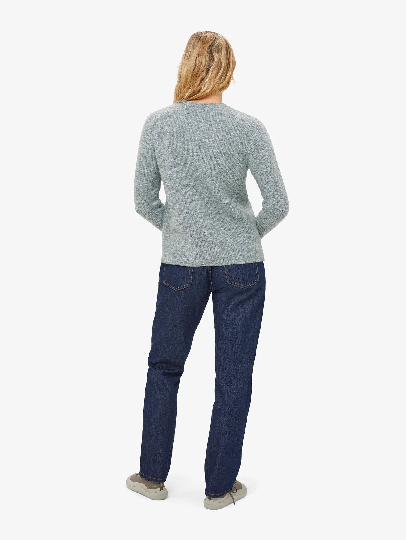Women's Elsa Knitted Crew Neck Sweater - Image 5