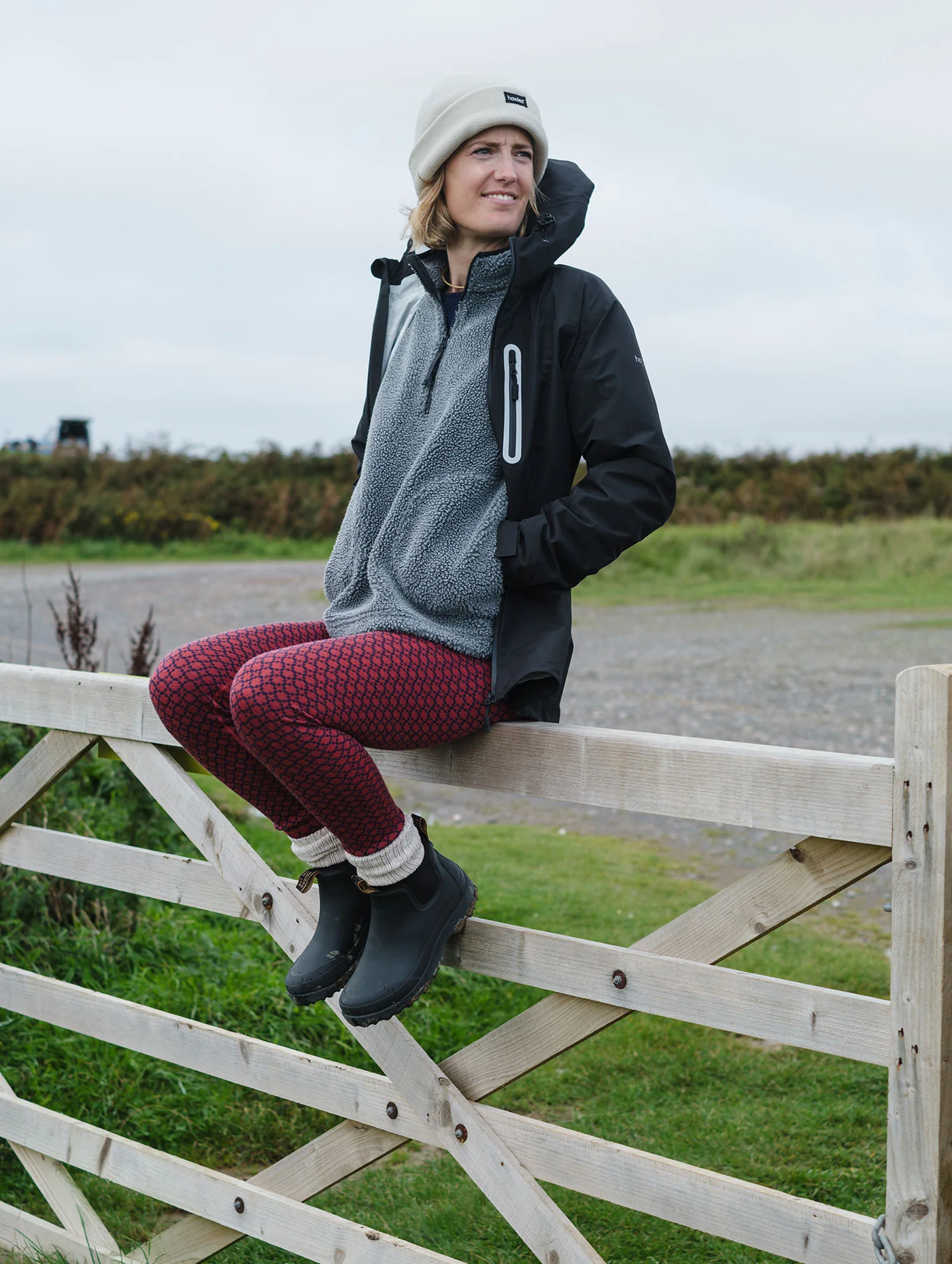 Harmon Recycled Polar Fleece Beanie - Image 4