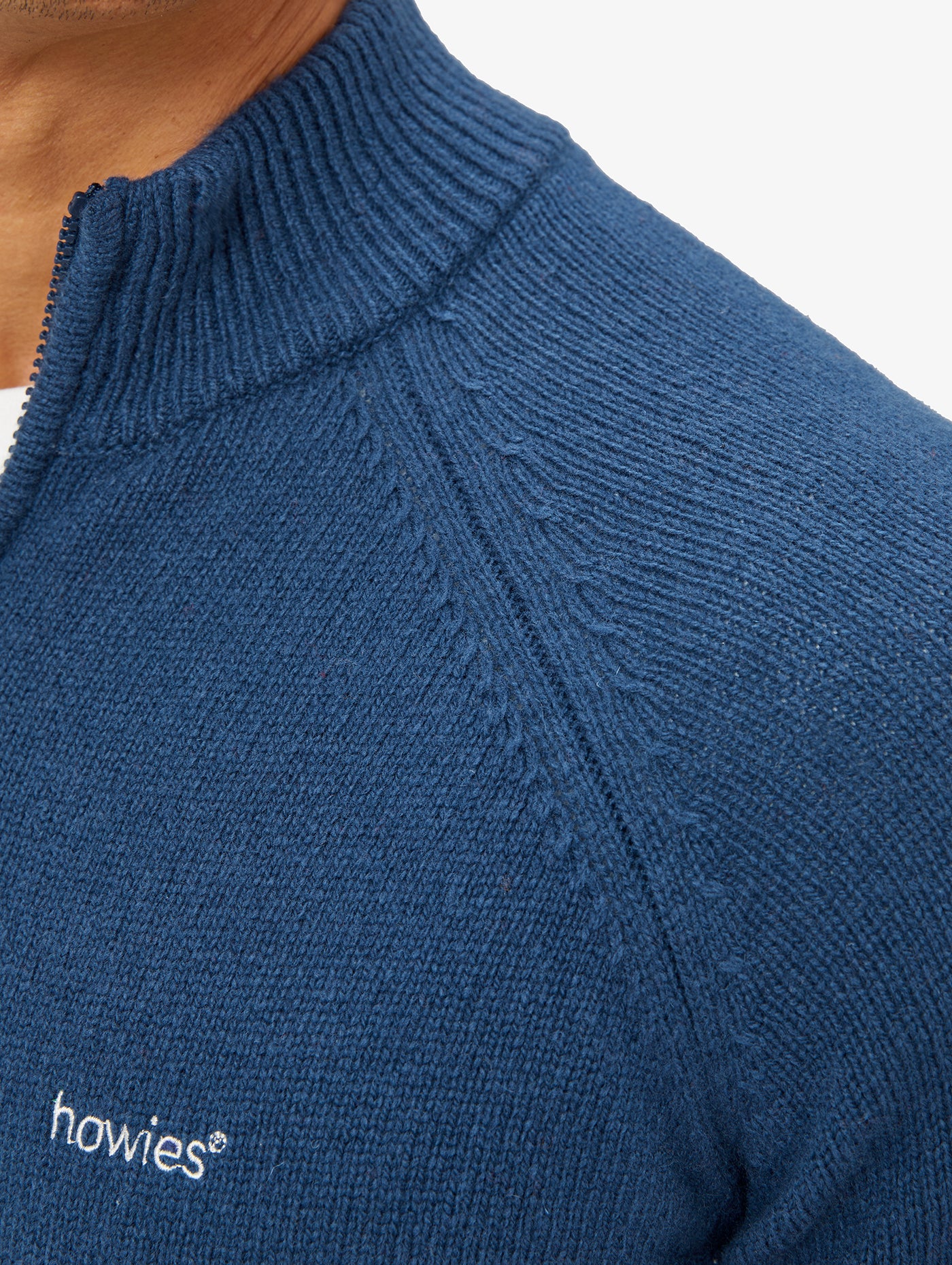 Men's Maxen Knitted Funnel Neck Sweater - Image 3