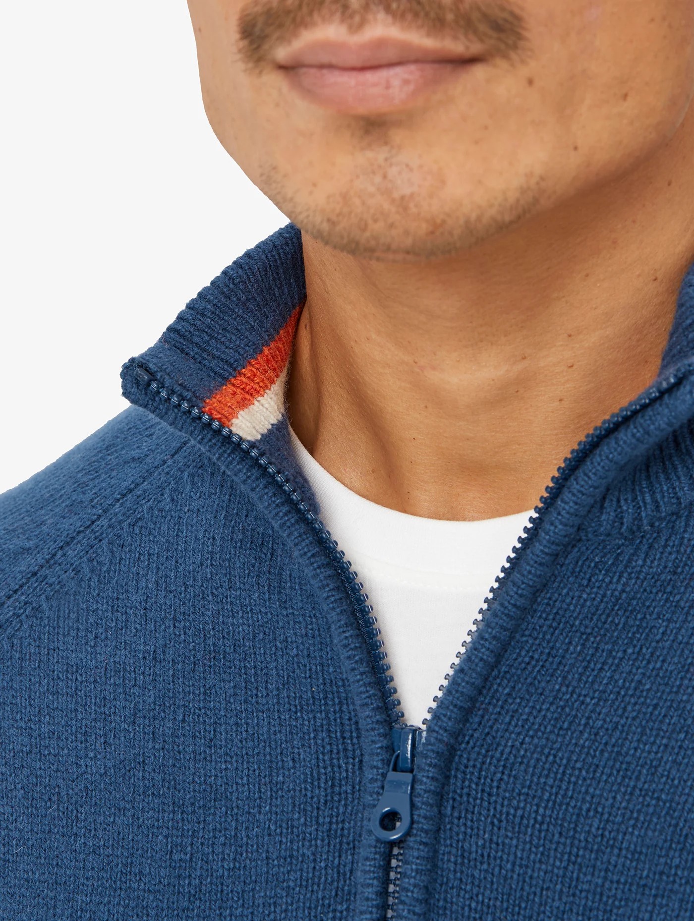 Men's Maxen Knitted Funnel Neck Sweater - Image 4