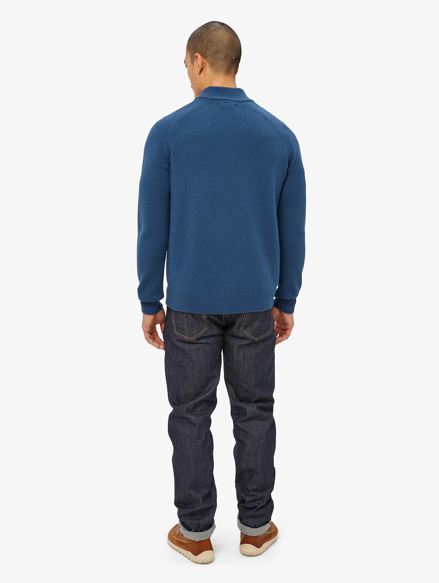 Men's Maxen Knitted Funnel Neck Sweater - Image 6