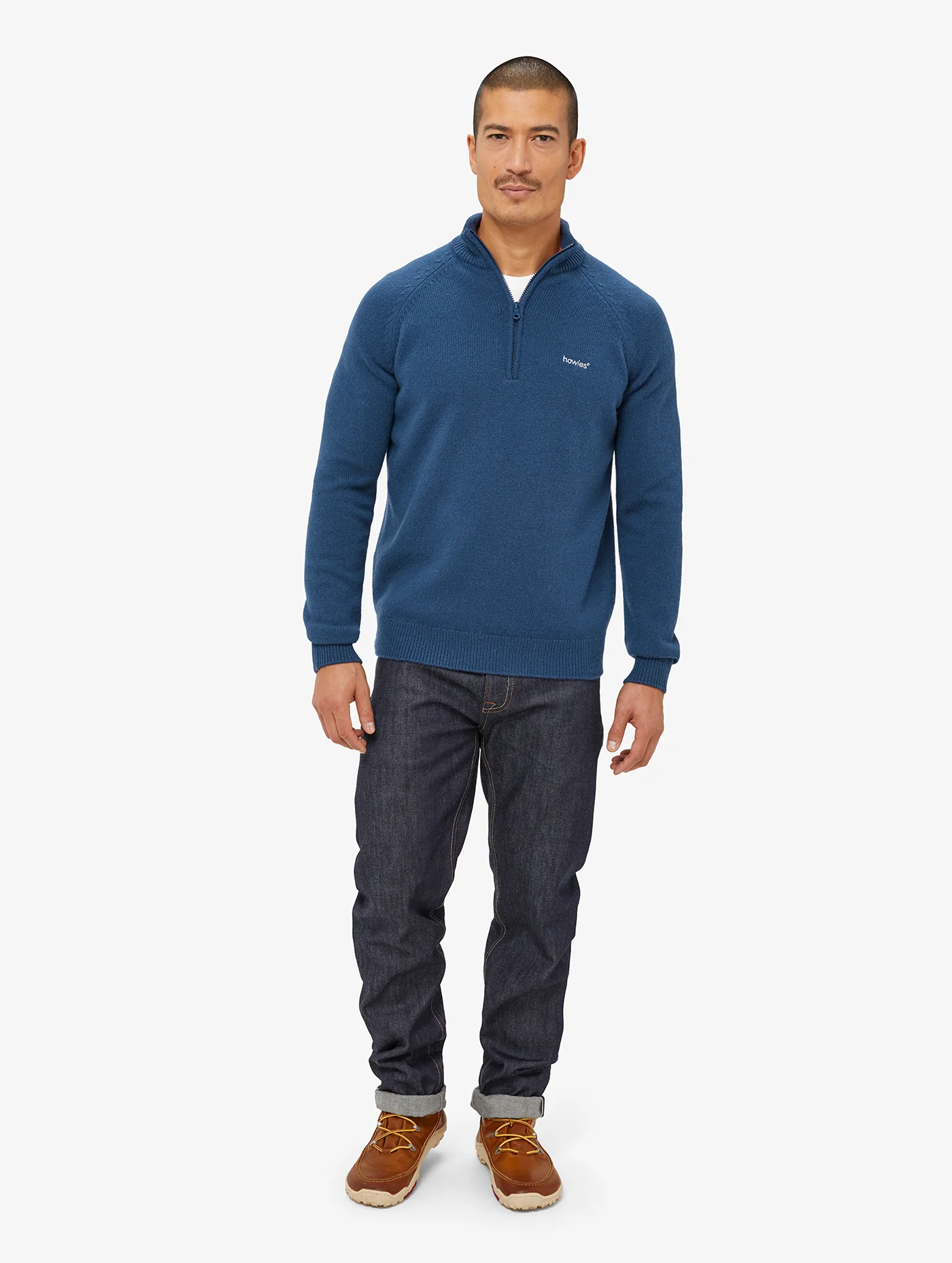 Men's Maxen Knitted Funnel Neck Sweater - Image 7