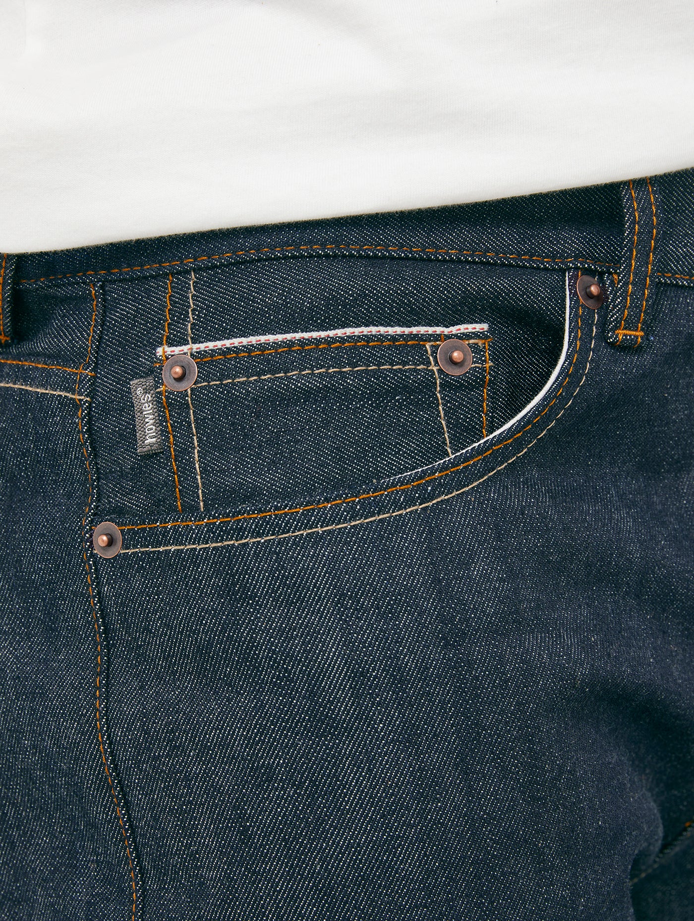 Men's Axton Slim Selvedge Jean (Raw) - Image 4