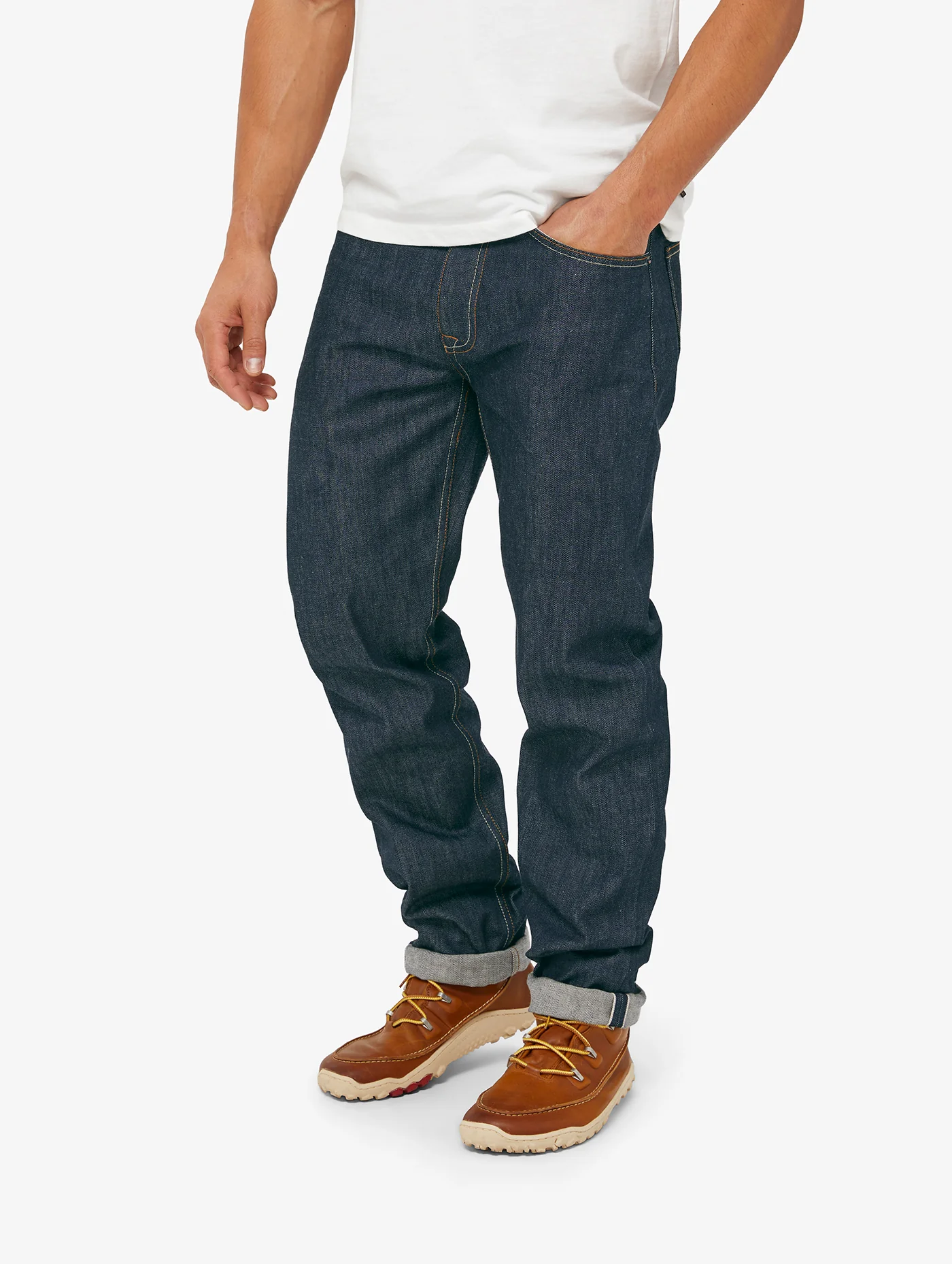 Men's Axton Slim Selvedge Jean (Raw) - Image 5