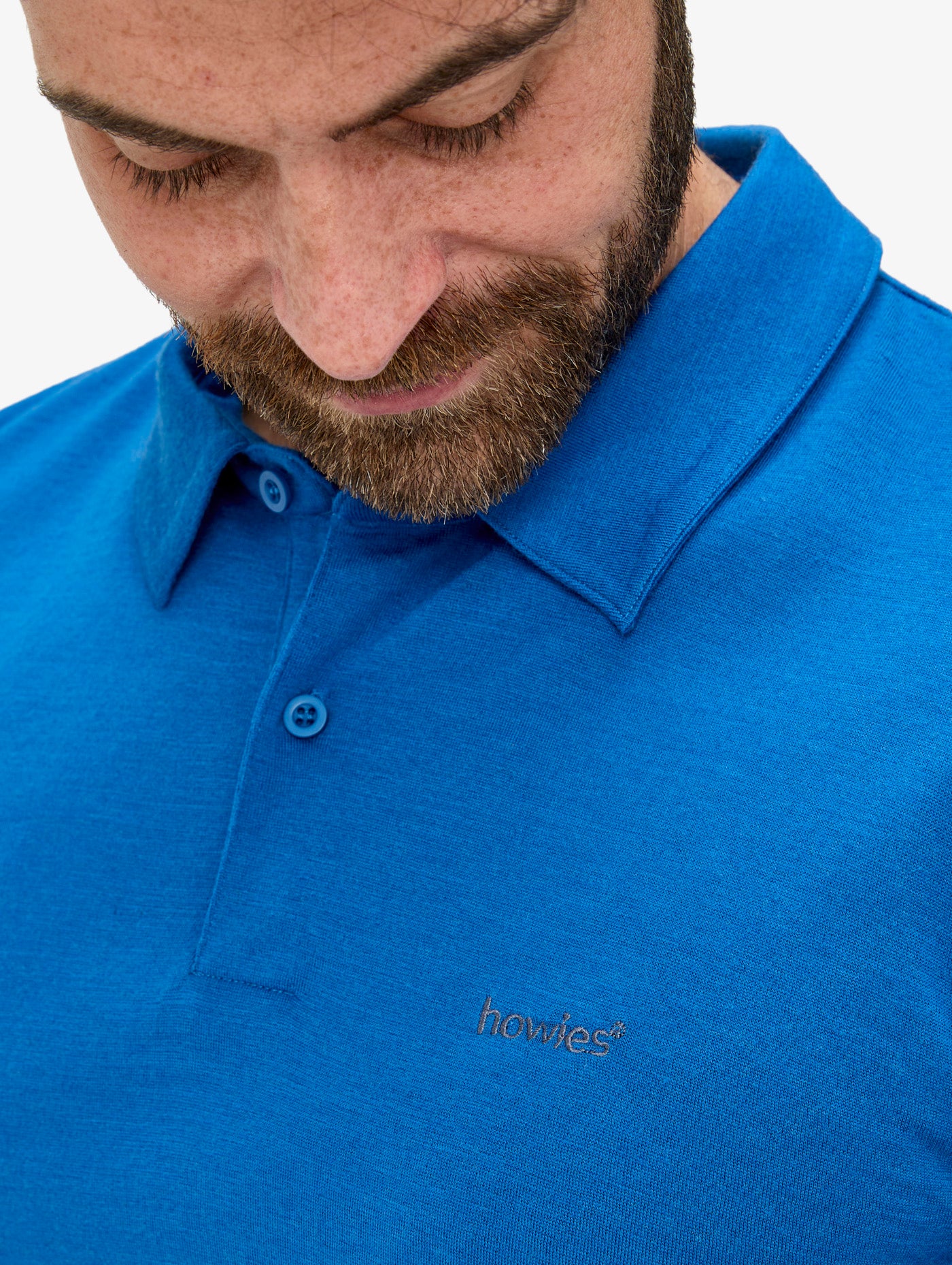 Men's Brickley Short Sleeved Merino Polo - Image 4