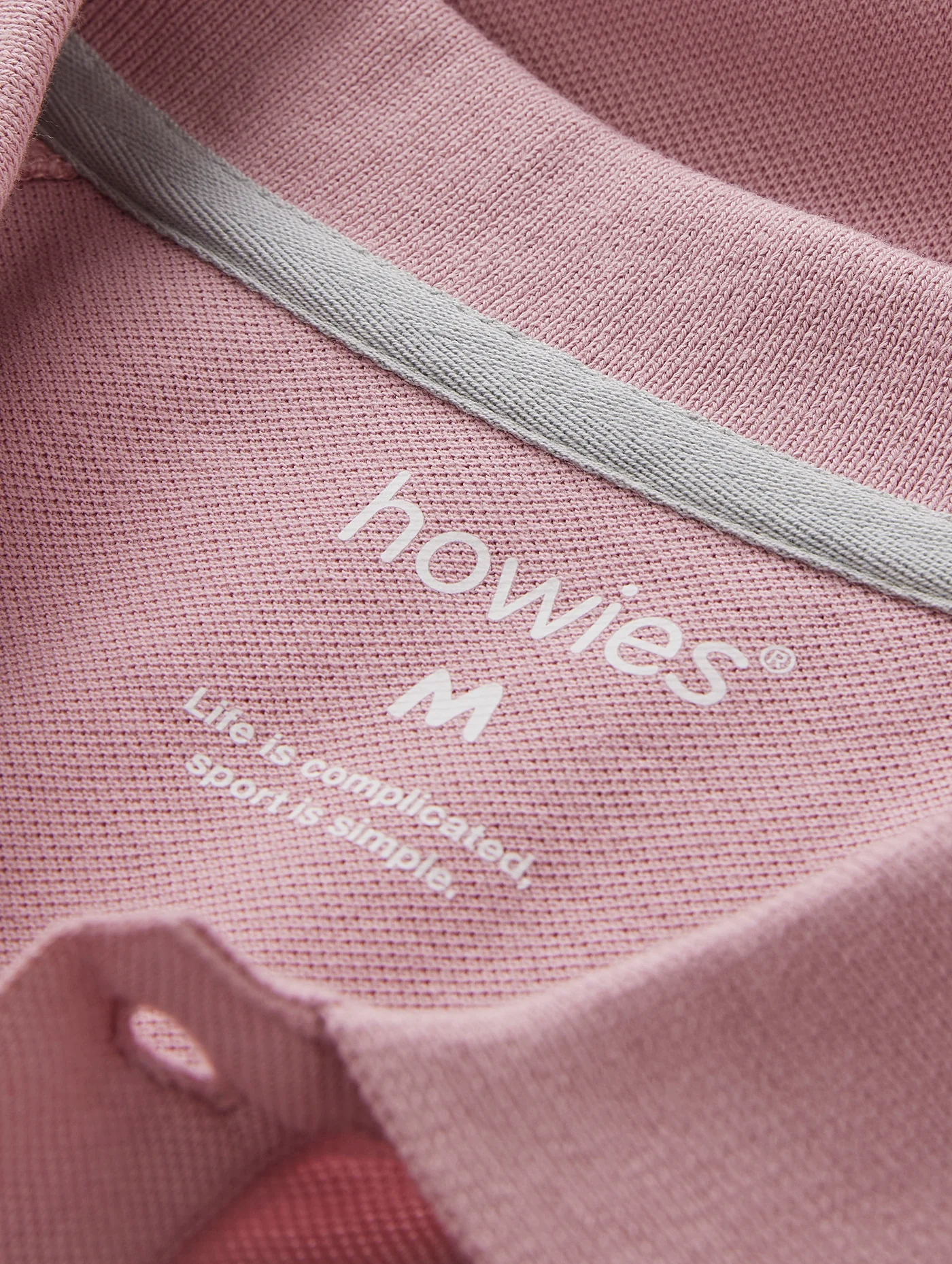 Men's Idris Organic Pique Polo Shirt - Image 3