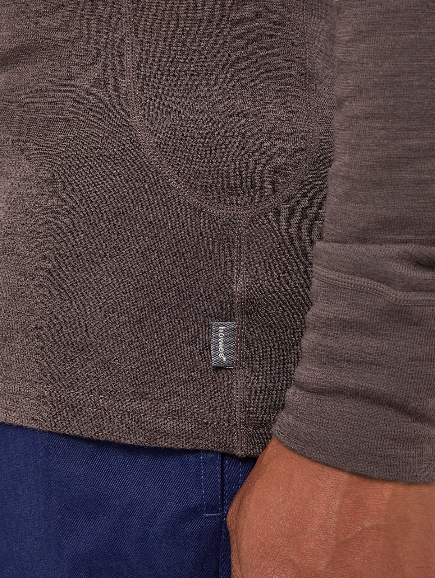Men's Long Sleeved Merino Base Layer - Image 3