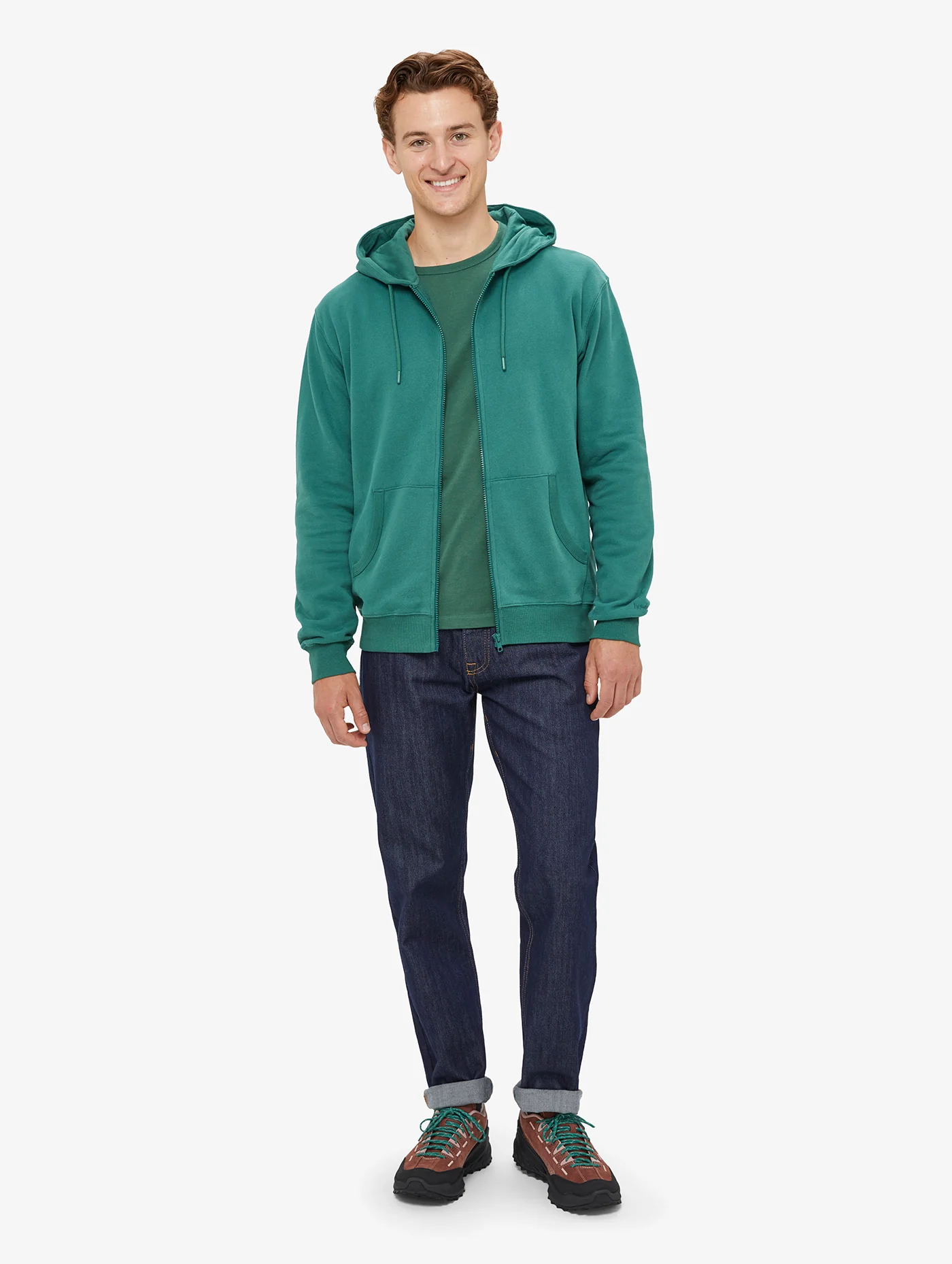 Men's Medrad Organic Zip Hoody - Image 6