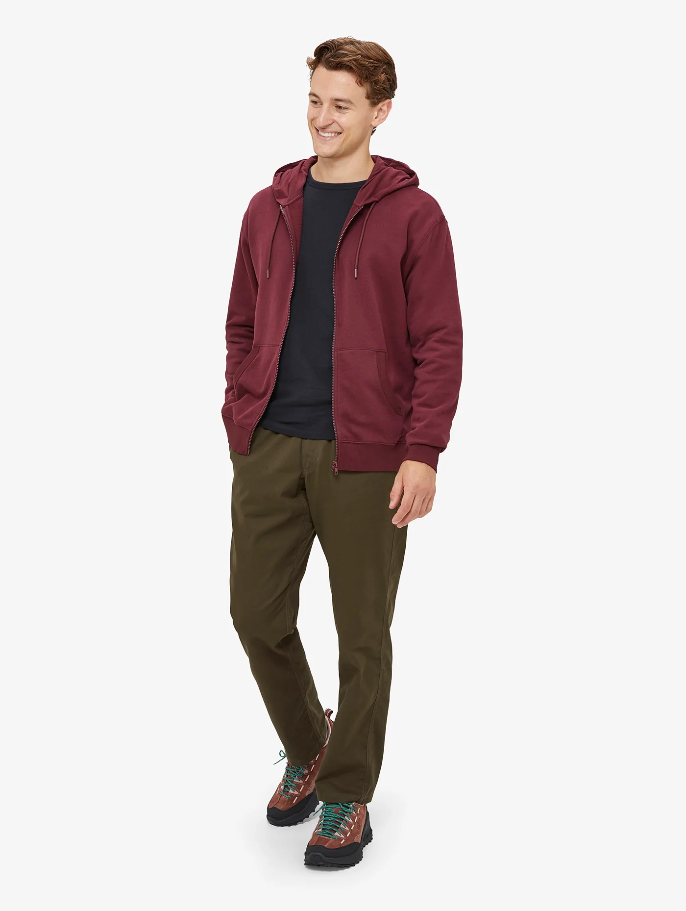 Men's Medrad Organic Zip Hoody - Image 6
