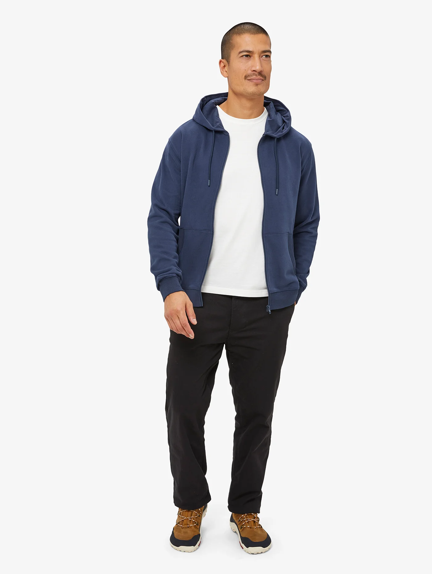 Men's Medrad Organic Zip Hoody - Image 5
