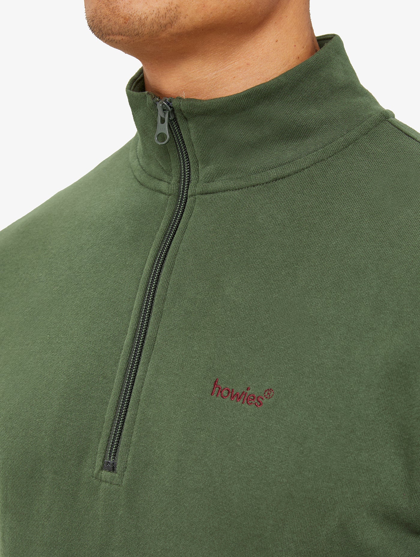 Men's Morien Organic Funnel Neck Sweater - Image 3