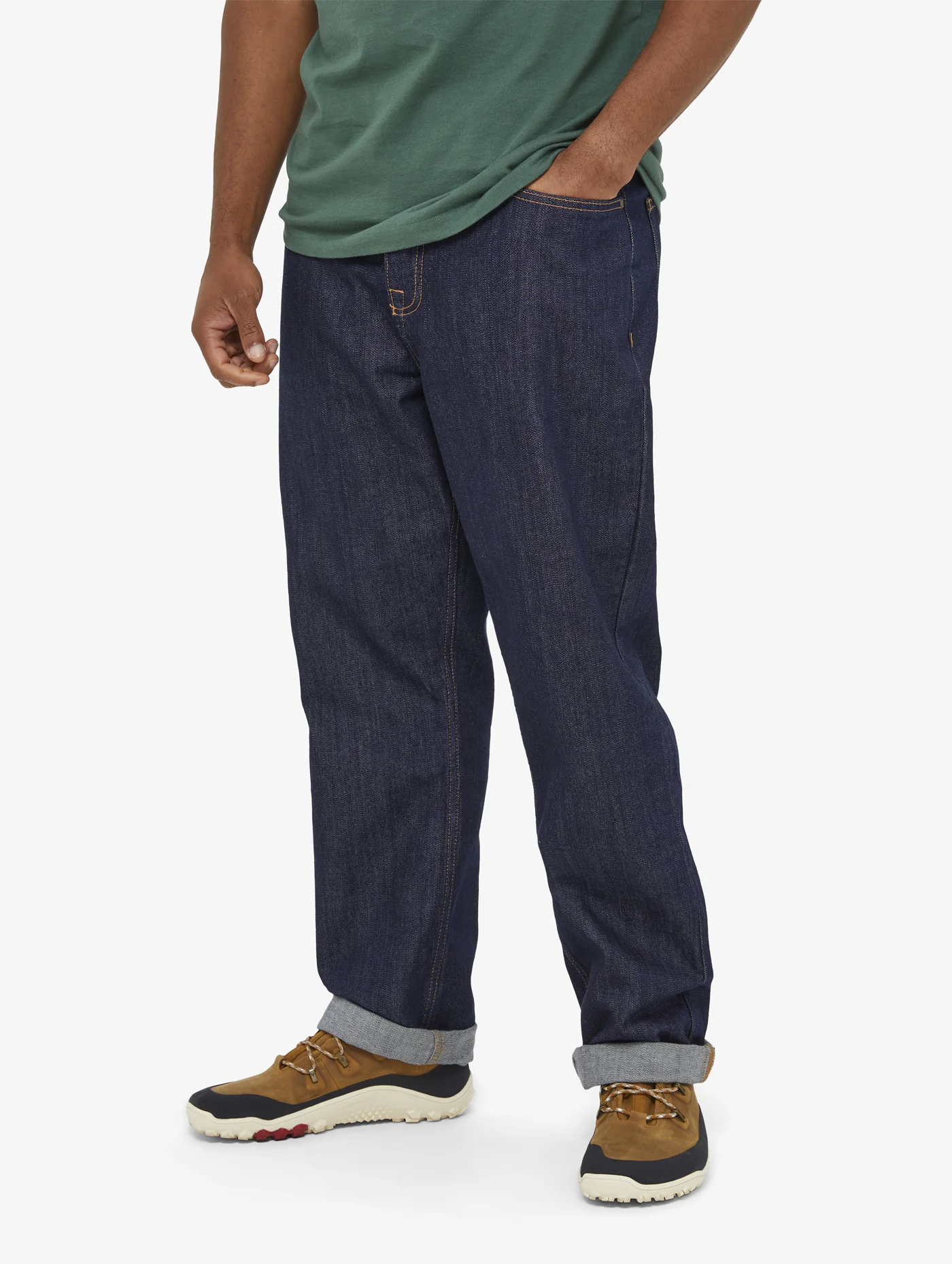Men's Relaxed Organic Jean (Rinse Wash) - Image 5