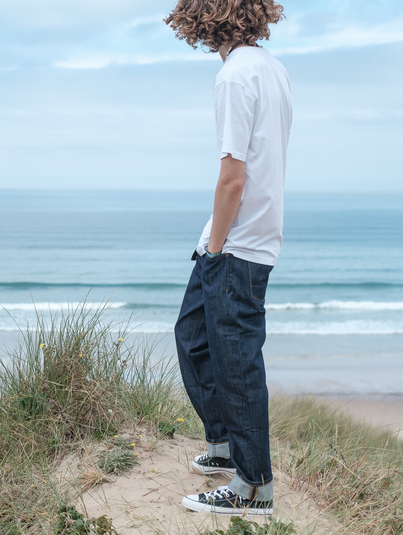 Men's Relaxed Organic Jean (Rinse Wash) - Image 7
