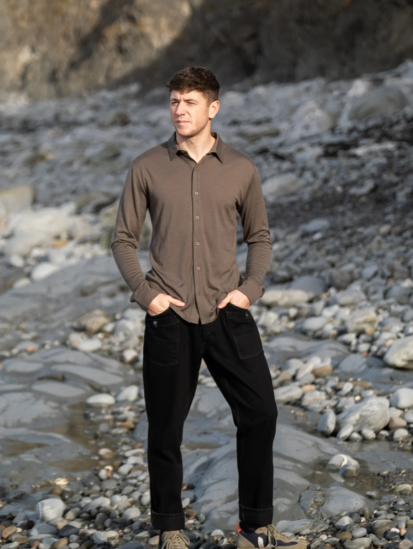 Men's Sirino Merino Shirt - Image 4