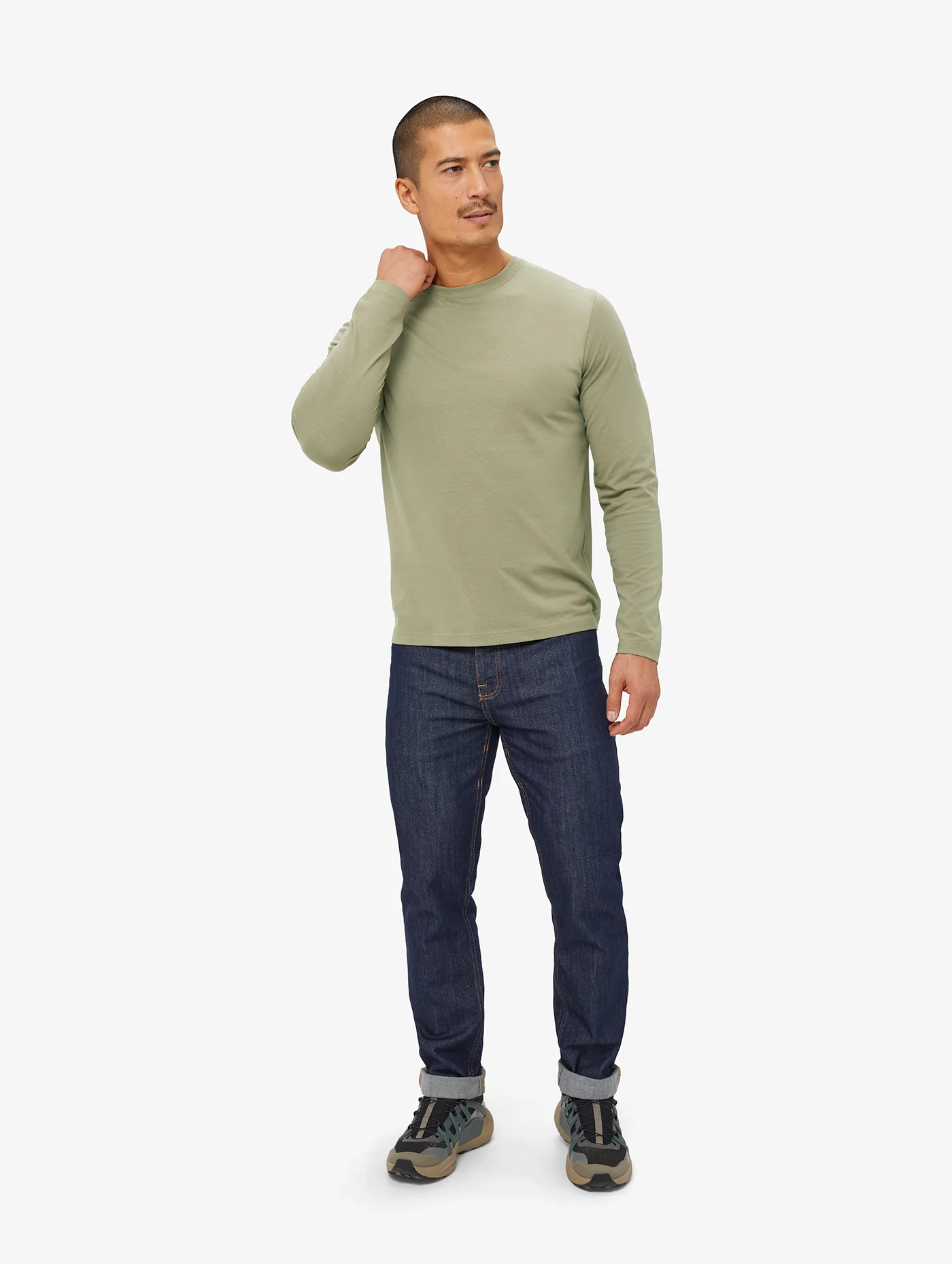 Men's XXX Organic Long Sleeve Tee - Image 4