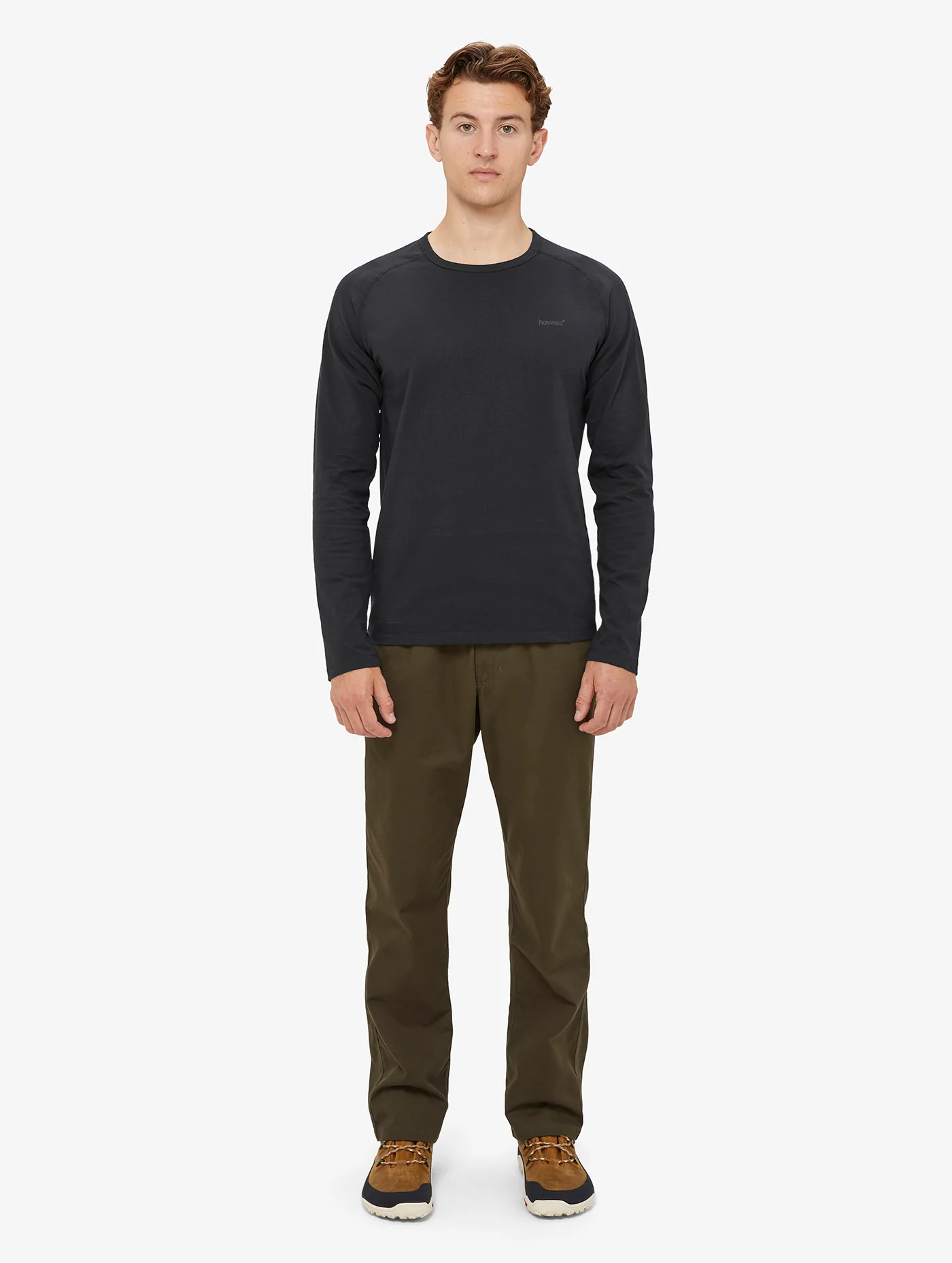 Men's Winston Long Sleeved Organic T-shirt - Image 4