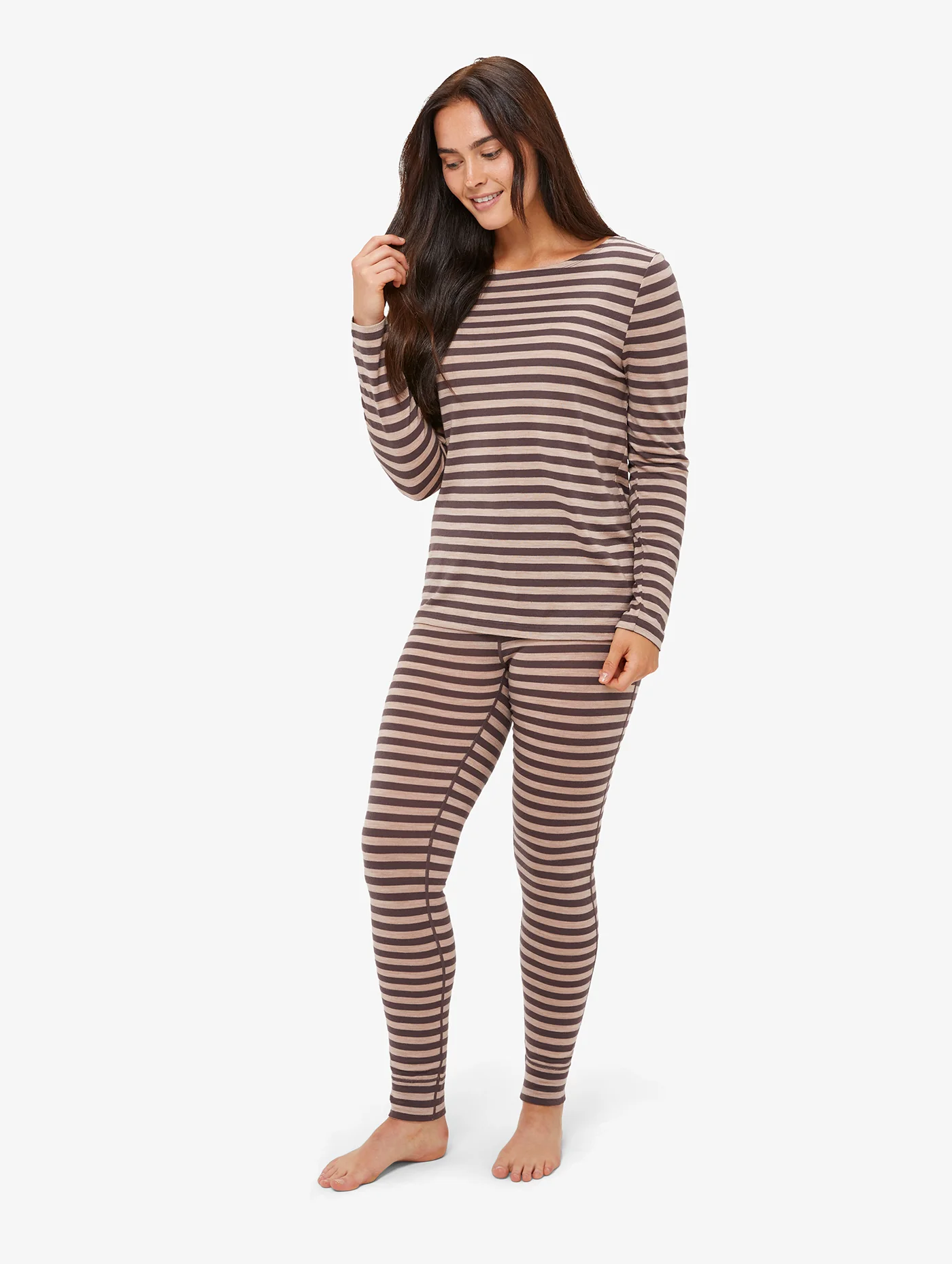 Women's Bella Long Sleeved Merino Tee - Image 3