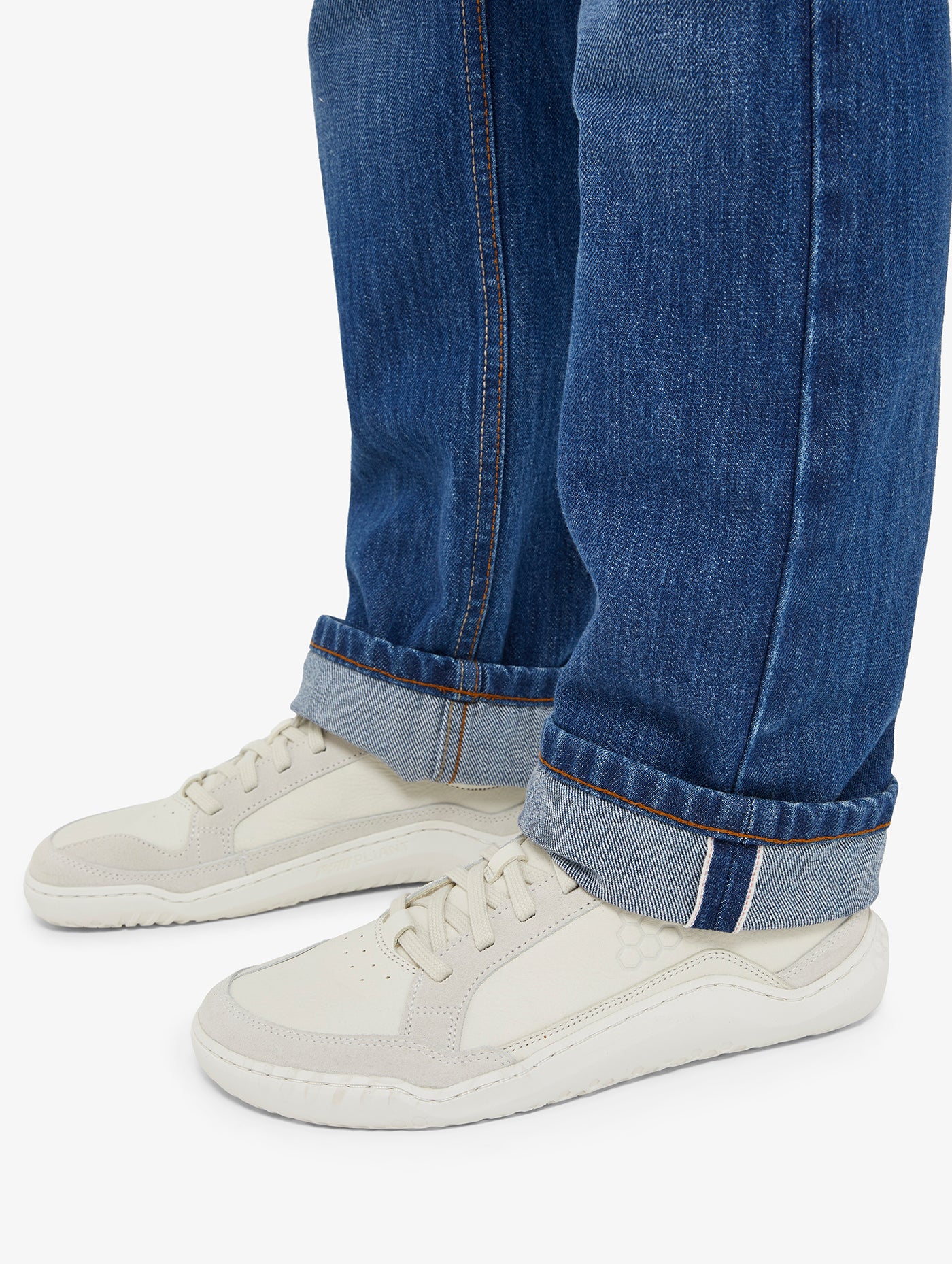 Women's Liby Straight Selvedge Jean (Mid Wash) - Image 7