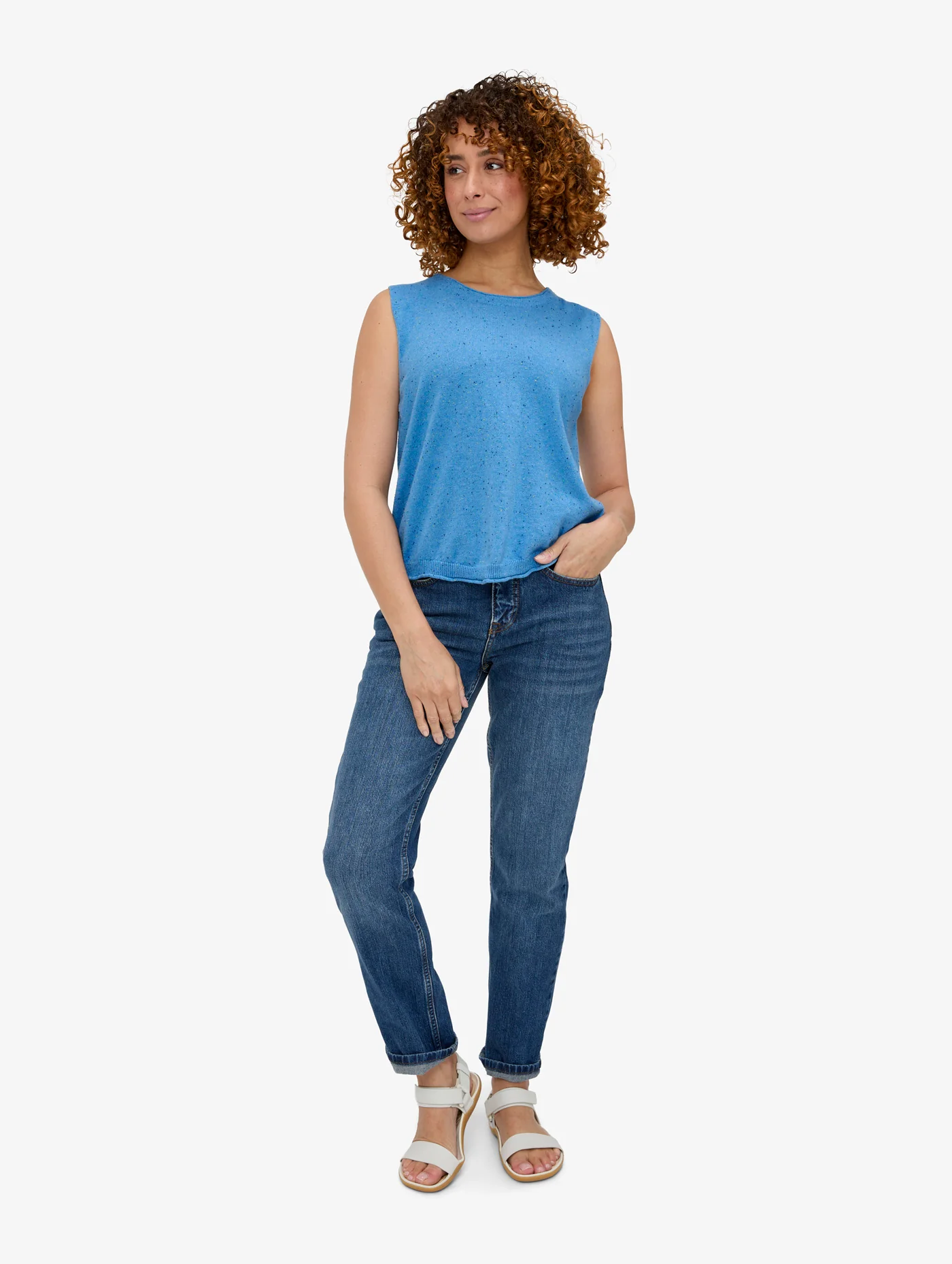 Women's Madoc Knitted Tank Top - Image 6