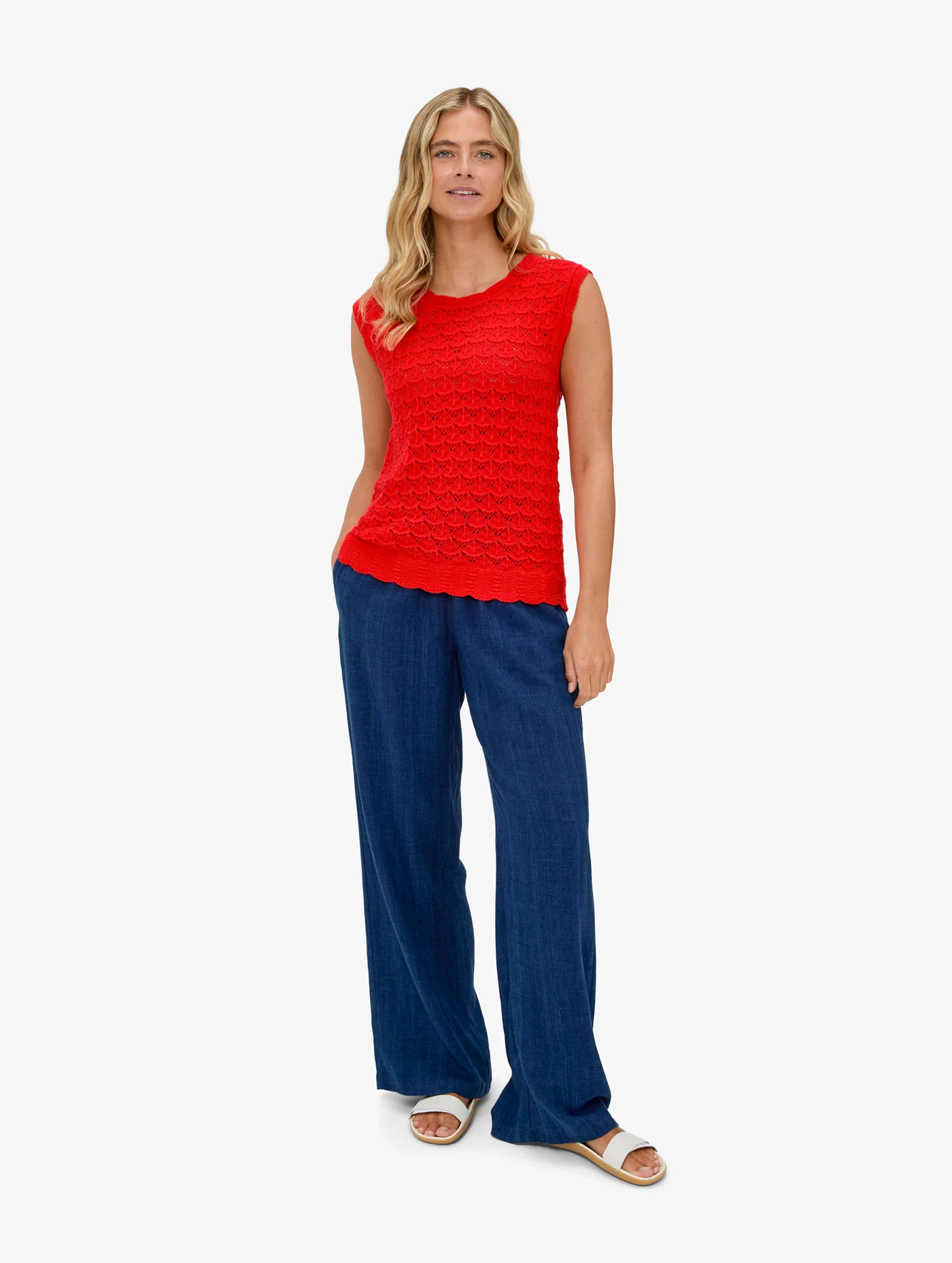 Women's Rosen Knitted Tank Top - Image 3