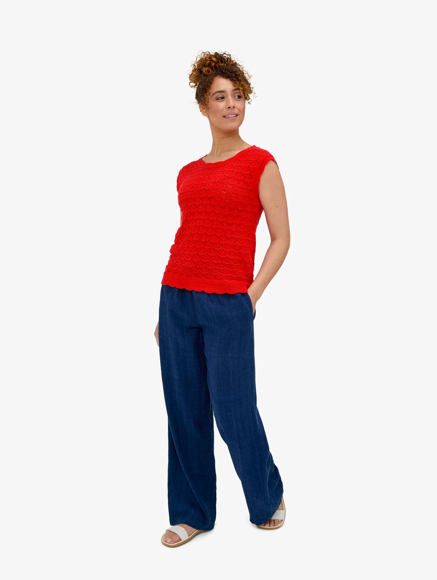 Women's Rosen Knitted Tank Top - Image 4
